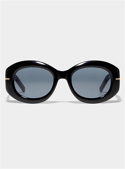 large oval sunglasses